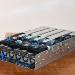 ASUS ESC A8A E12U PCIe Tray Angle