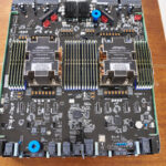 ASUS ESC A8A E12U PCIe Tray Overview With Motherboard On Top Overview 2