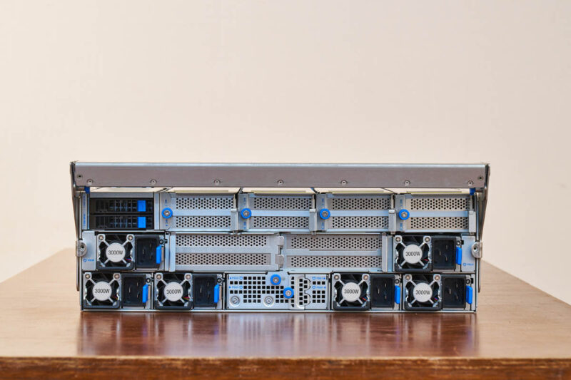 ASUS ESC A8A E12U PCIe Tray Rear