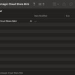 Blackmagic Cloud Store Mini On Network Apple Mac