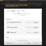 Blackmagic Cloud Store Setup Blackmagic Cloud Store Mini 8TB Cloud Sync