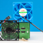 CWWK Pocket Nas Pocket PC Green Exterior Fan 1