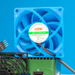 CWWK Pocket Nas Pocket PC Green Exterior Fan 2