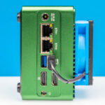 CWWK Pocket Nas Pocket PC Green Exterior Fan 6