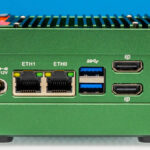 CWWK Pocket Nas Pocket PC Green Front 1