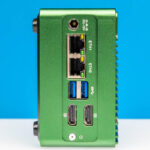 CWWK Pocket Nas Pocket PC Green Front 2