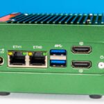 CWWK Pocket Nas Pocket PC Green Front 3