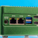 CWWK Pocket Nas Pocket PC Green Front Hero 1