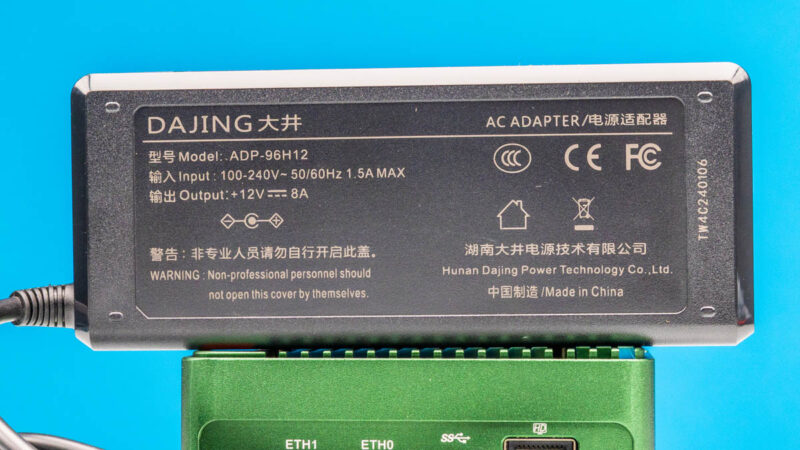 CWWK Pocket Nas Pocket PC Green Power Supply 2