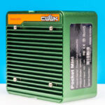 CWWK Pocket Nas Pocket PC Green Top Angled 1