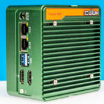 CWWK Pocket Nas Pocket PC Green Top Angled 2