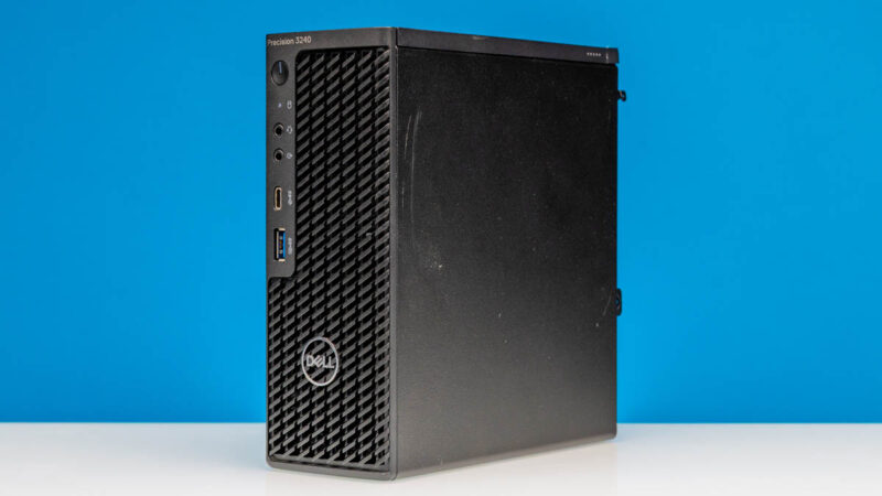 Dell Precision 3240 Front Angled 4