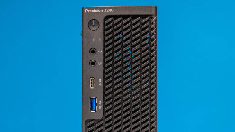 Dell Precision 3240 Front Ports 1