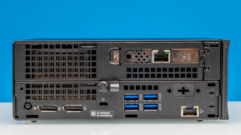 Dell Precision 3240 Rear 1