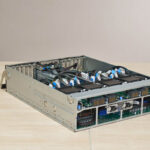 MiTAC G8825Z5 AMD EPYC CPU Tray Angle