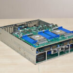 MiTAC G8825Z5 AMD EPYC CPU Tray Angle Motherboard On Top