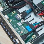 MiTAC G8825Z5 AMD EPYC CPU Tray Front IO Board