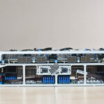 MiTAC G8825Z5 AMD EPYC CPU Tray Internal Connector Side Overview