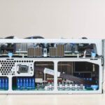 MiTAC G8825Z5 AMD EPYC CPU Tray Internal Connector Side Right