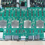 MiTAC G8825Z5 AMD EPYC CPU Tray PCIe Switch Board Top