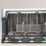 MiTAC G8825Z5 AMD Instinct MI325X GPUs UBB Left Connector Side