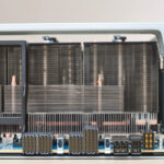 MiTAC G8825Z5 AMD Instinct MI325X GPUs UBB Right Connector Side