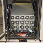 MiTAC G8825Z5 Running In Rack Rear