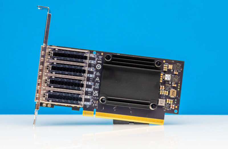 NVIDIA ConnectX 7 Quad Port 50GbE SFP56 Adapter 1