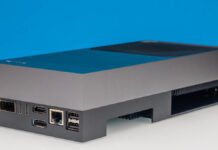 NVIDIA Jetson AGX Thor Developer Kit Hands-on Blackwell for Robotics NVIDIA Jetson AGX Thor Developer Kit Rear Angled 2