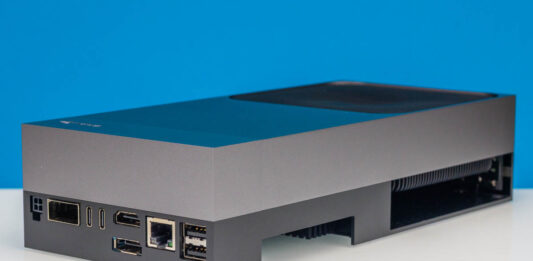 NVIDIA Jetson AGX Thor Developer Kit Rear Angled 2