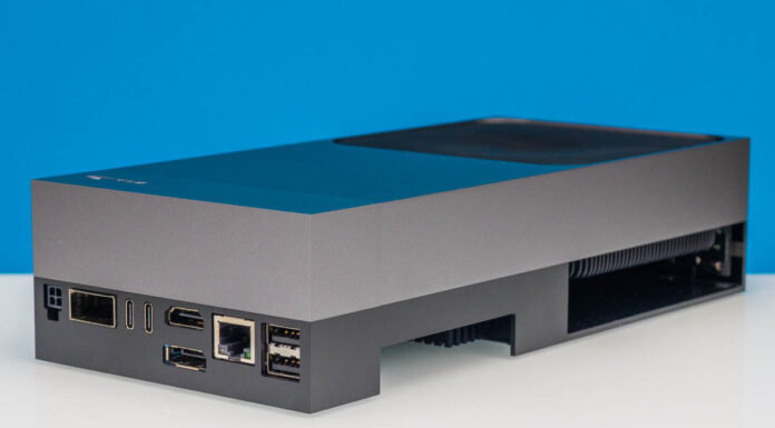 NVIDIA Jetson AGX Thor Developer Kit Hands-on Blackwell for Robotics NVIDIA Jetson AGX Thor Developer Kit Rear Angled 2