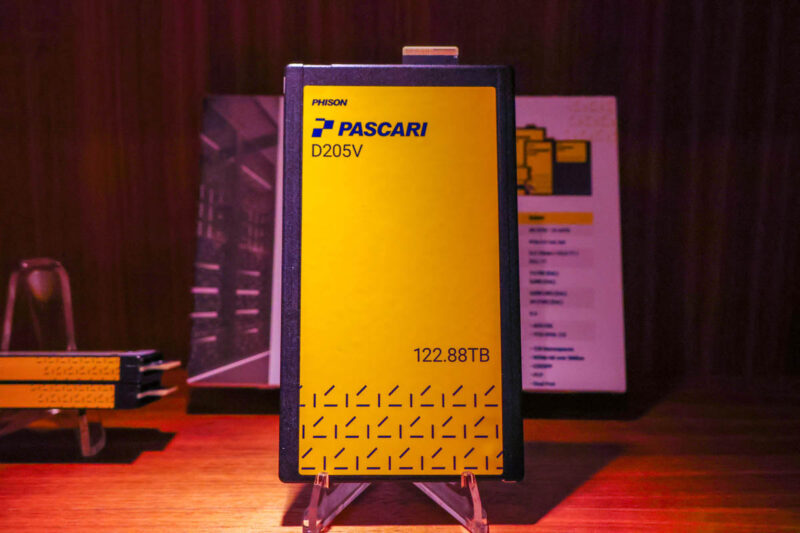 Phison Pascari D205V 122.88TB NVMe SSD At FMS 2025 1