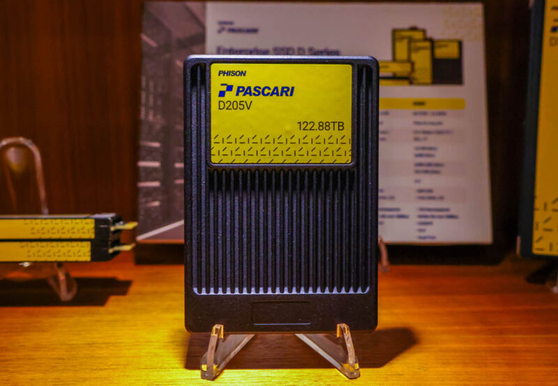 Phison Pascari D205V 122.88TB NVMe SSD At FMS 2025 5