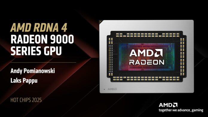 AMD RDNA4 Hot Chips 2025