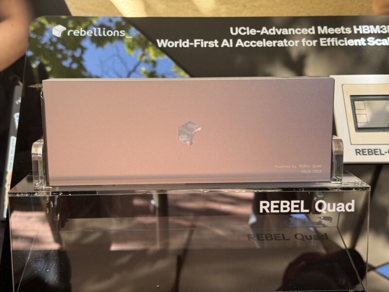 Rebellions Card At Hot Chips 2025 Large