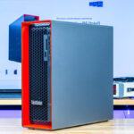ThinkStation P5 (Intel) Workstation Front Angled 1