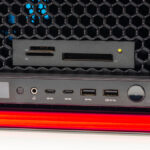 Lenovo ThinkStation P5 Workstation Front Ports 1