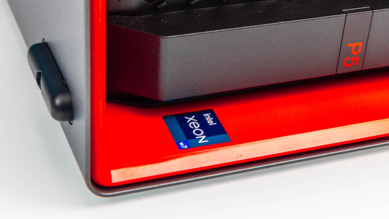 Lenovo ThinkStation P5 Workstation Front Intel Xeon