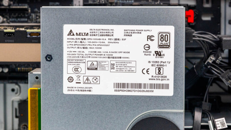 Lenovo ThinkStation P5 Workstation Internal Power Supply