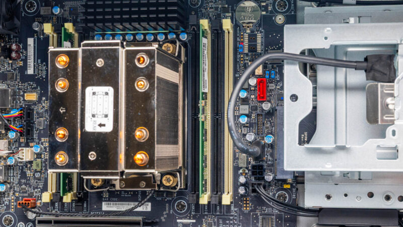 Lenovo ThinkStation P5 Workstation Internal Front Heatsink