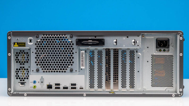 Lenovo ThinkStation P5 Workstation Rear 2