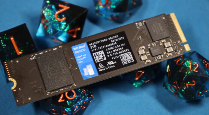 Sandisk WD Blue SN5100 2TB PCIe Gen4 NVMe SSD Review WD Blue SN5100 2TB