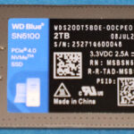 WD Blue SN5100 2TB Front