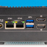 CWWK Pocket Nas Pocket PC Black Front 1