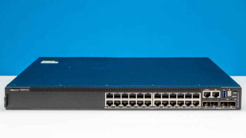 Dell N2224X ON Front 1