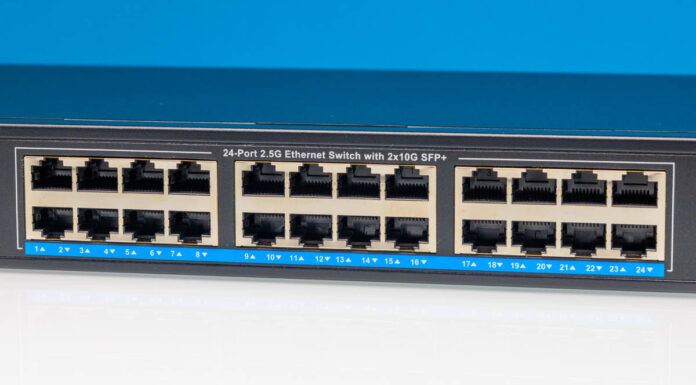 GigaPlus GP-S25-2402 Review A Cheap 24-port 2.5GbE and 2-port 10G Switch GiGaPlus GP S252402 24 Port 2.5G Ethernet Switch With 2x 10G SFP+ 2.5G Ethernet Ports 1