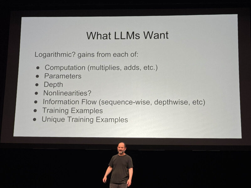 Google Hot Chips 2025 What LLMs Want