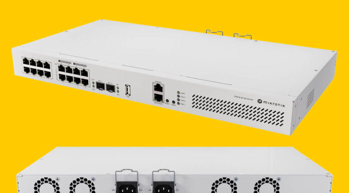 MikroTik CRS418-8P-8G-2S+RM Launched PoE Switch and More MikroTik CRS418 8P 8G 2S+RM Launch Cover