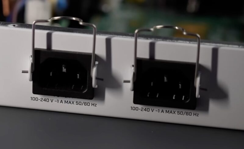 MikroTik CRS418 8P 8G 2S+RM Redundant Internal Power