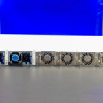 MikroTik CRS812 8DS 2DQ 2DDQ Rear Latvia Dual PSU And Fans